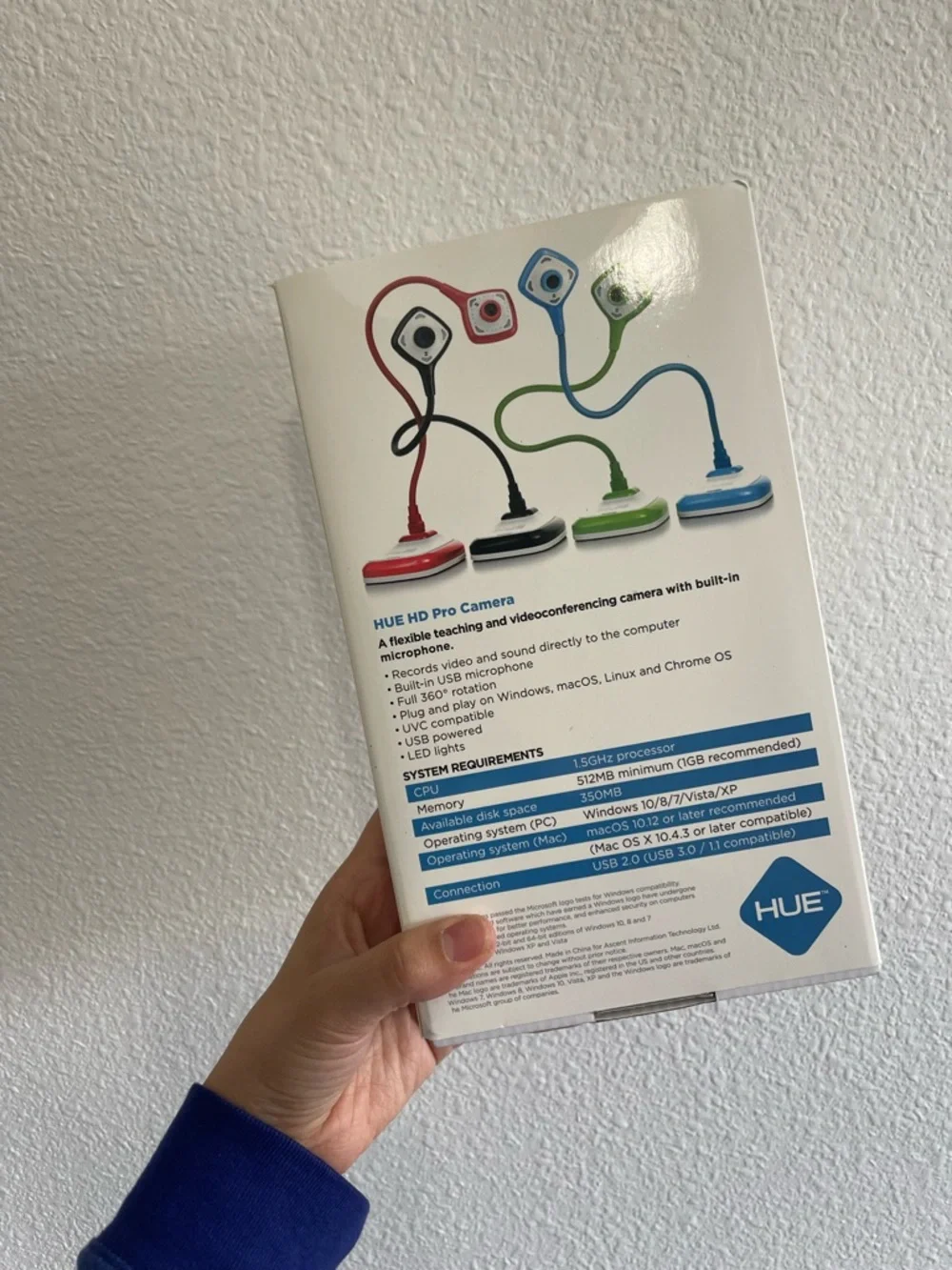 HUE Blue Document Camera